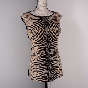 Sexy Animal Print Shell